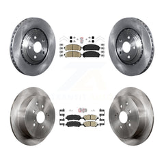 Transit Auto K8A-106344 Disc Brake Kit for 2014 Toyota Highlander - Front and Rear product image