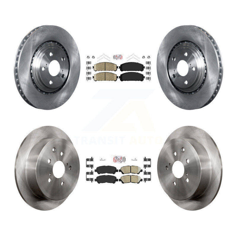 Transit Auto K8A-106345 Disc Brake Kit for 2014 Toyota Highlander - Front and Rear product image