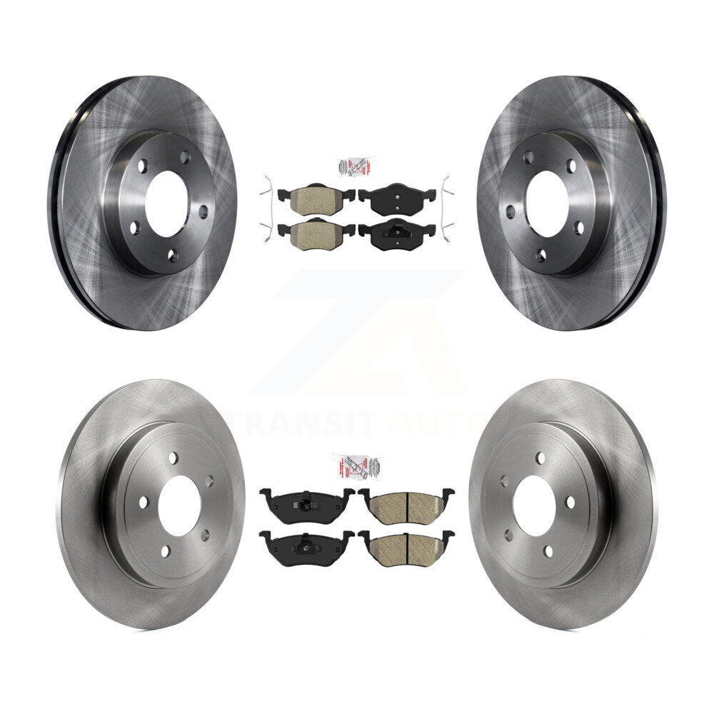 Transit Auto K8A-106352 Disc Brake Kit for 2005-2007 Mercury Mariner, Ford Escape, Mazda Tribute - Front and Rear product image