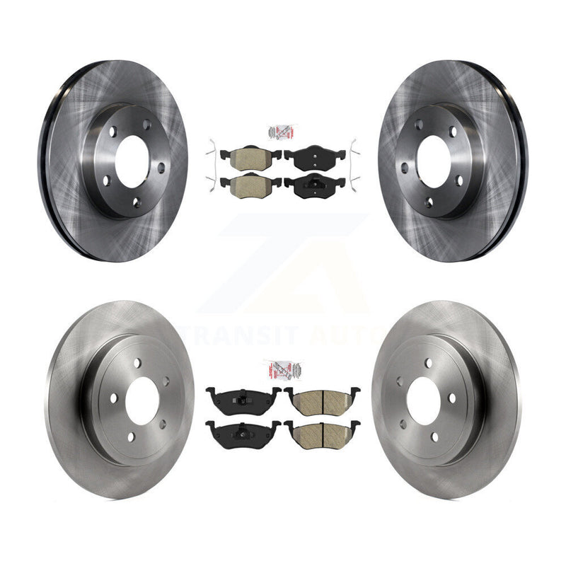 Transit Auto K8A-106352 Disc Brake Kit for 2005-2007 Mercury Mariner, Ford Escape, Mazda Tribute - Front and Rear product image