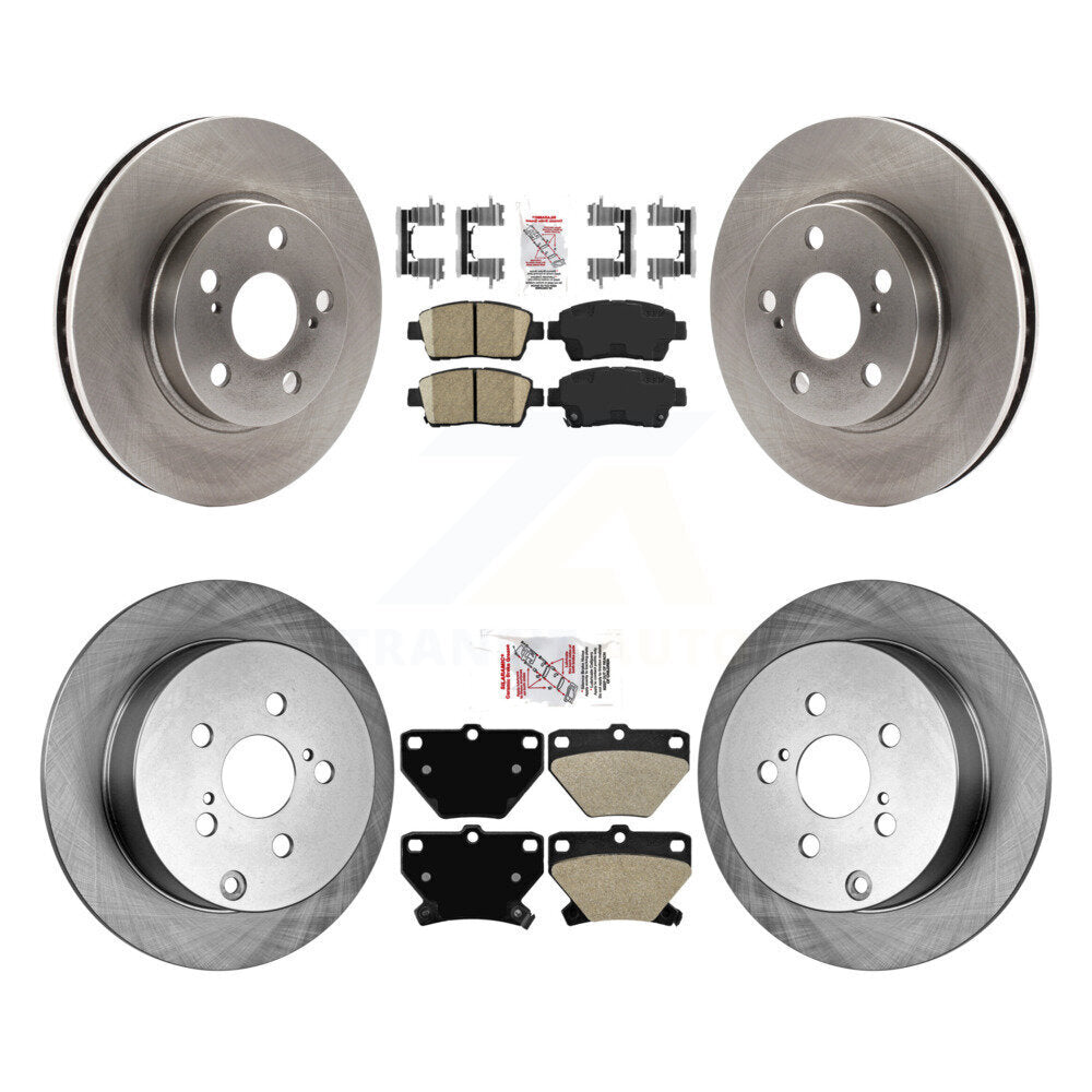 Transit Auto K8A-106354 Disc Brake Kit for 2000 Toyota Celica - Front and Rear product image