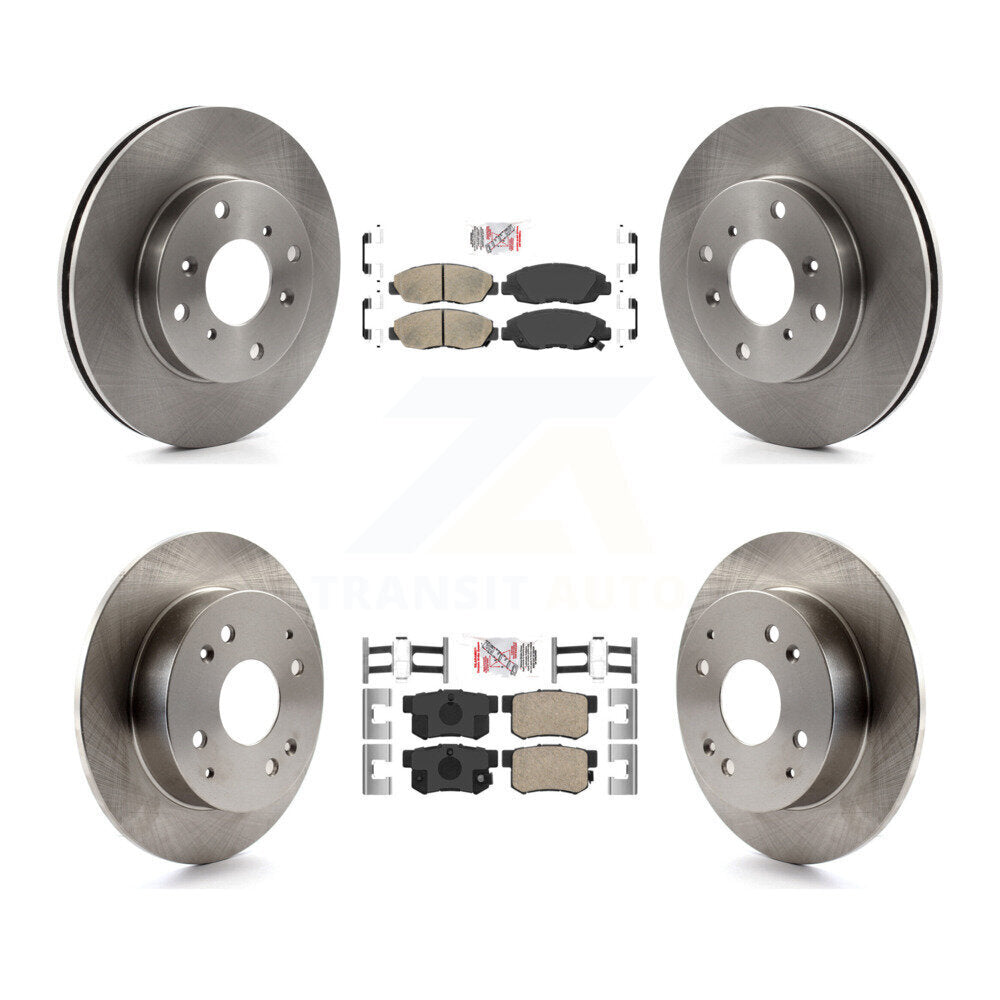 Transit Auto K8A-106357 Disc Brake Kit for 1998-2002 Honda Accord - Front and Rear product image