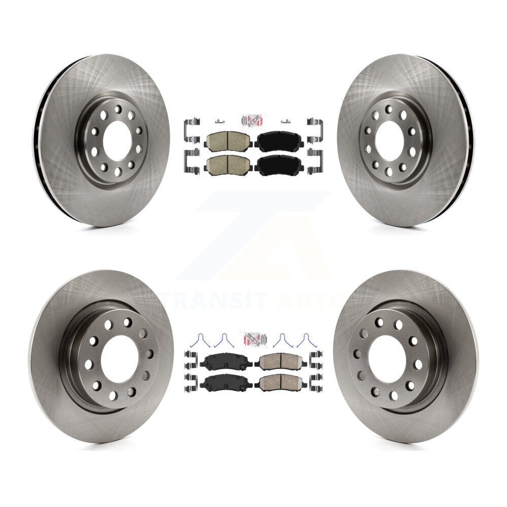 Transit Auto K8A-106360 Disc Brake Kit for 2013-2016 Dodge Dart - Front and Rear product image