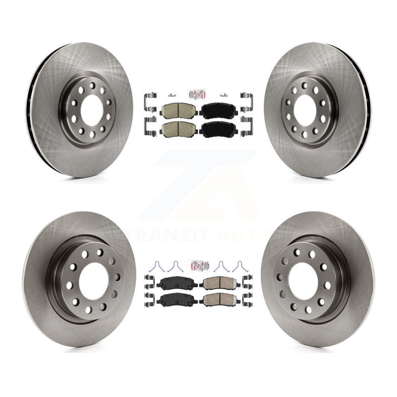 Transit Auto K8A-106360 Disc Brake Kit for 2013-2016 Dodge Dart - Front and Rear product image