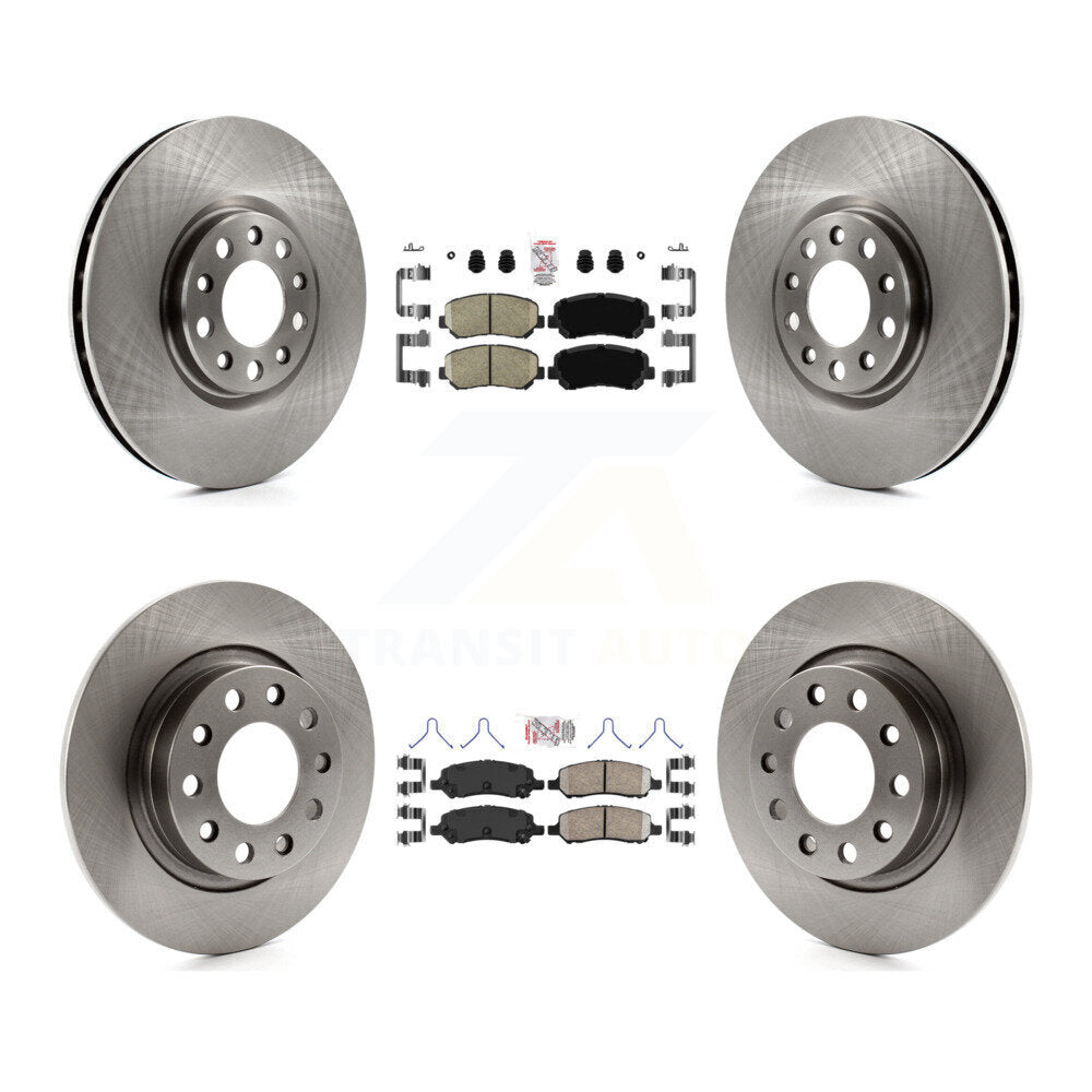 Transit Auto K8A-106361 Disc Brake Kit for 2013-2016 Dodge Dart - Front and Rear product image