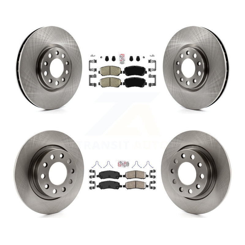 Transit Auto K8A-106361 Disc Brake Kit for 2013-2016 Dodge Dart - Front and Rear product image
