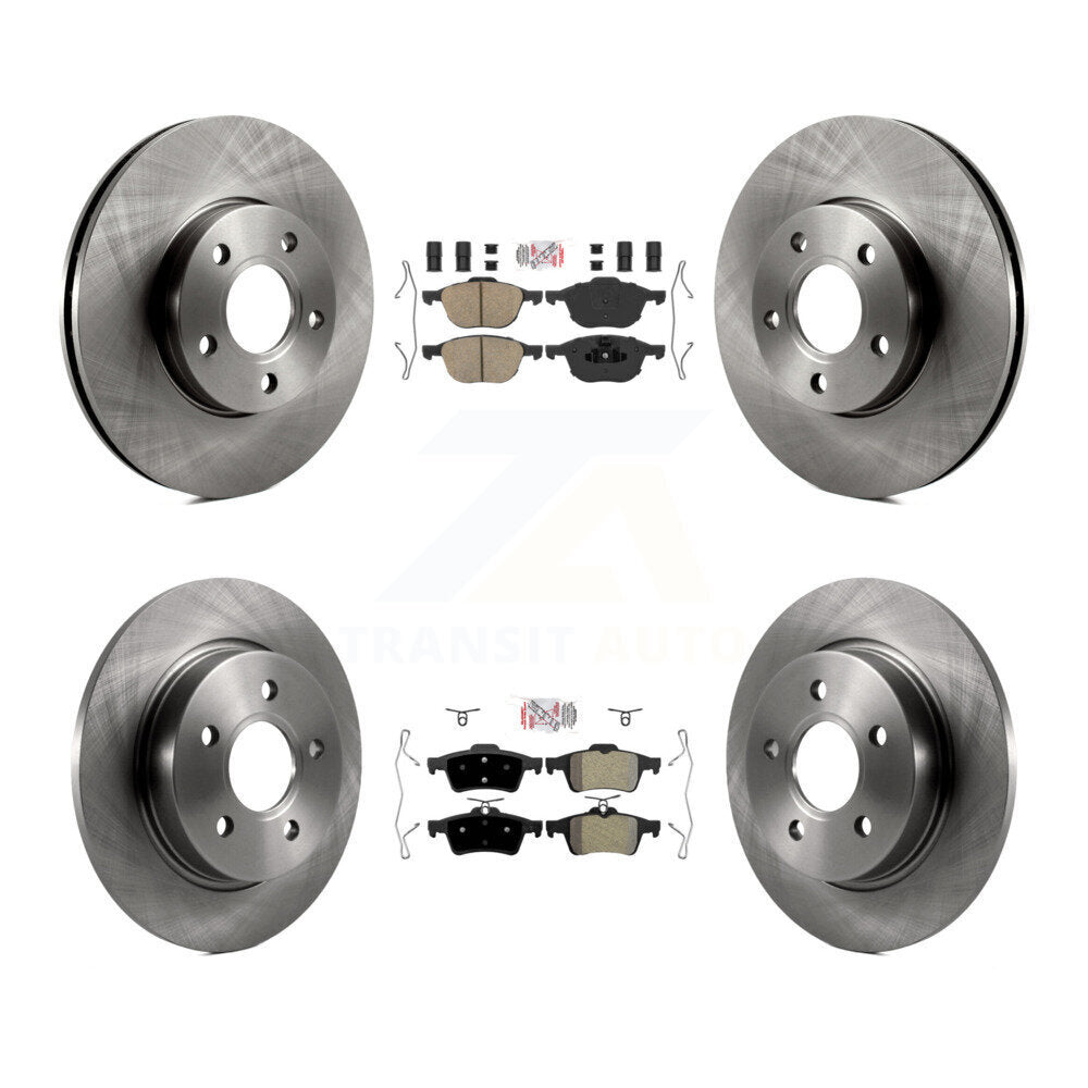 Transit Auto K8A-106392 Disc Brake Kit for 2012-2018 Ford Focus - Front and Rear product image