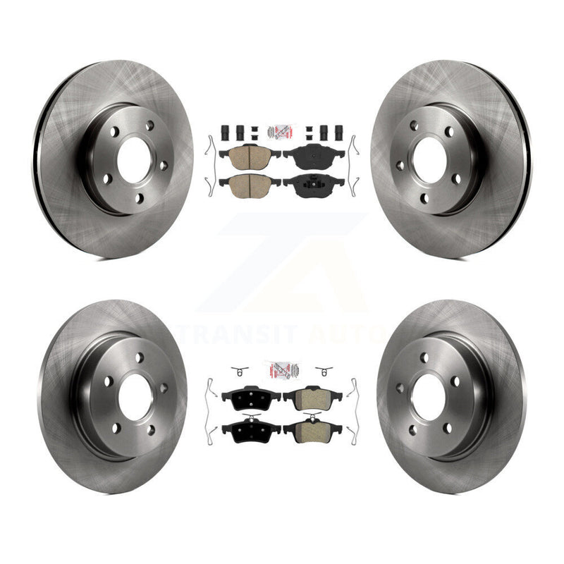 Transit Auto K8A-106392 Disc Brake Kit for 2012-2018 Ford Focus - Front and Rear product image