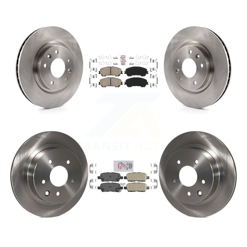 Transit Auto K8A-106413 Disc Brake Kit for 2014-2023 Nissan Rogue, Nissan Rogue Sport, Nissan Qashqai - Front and Rear product image