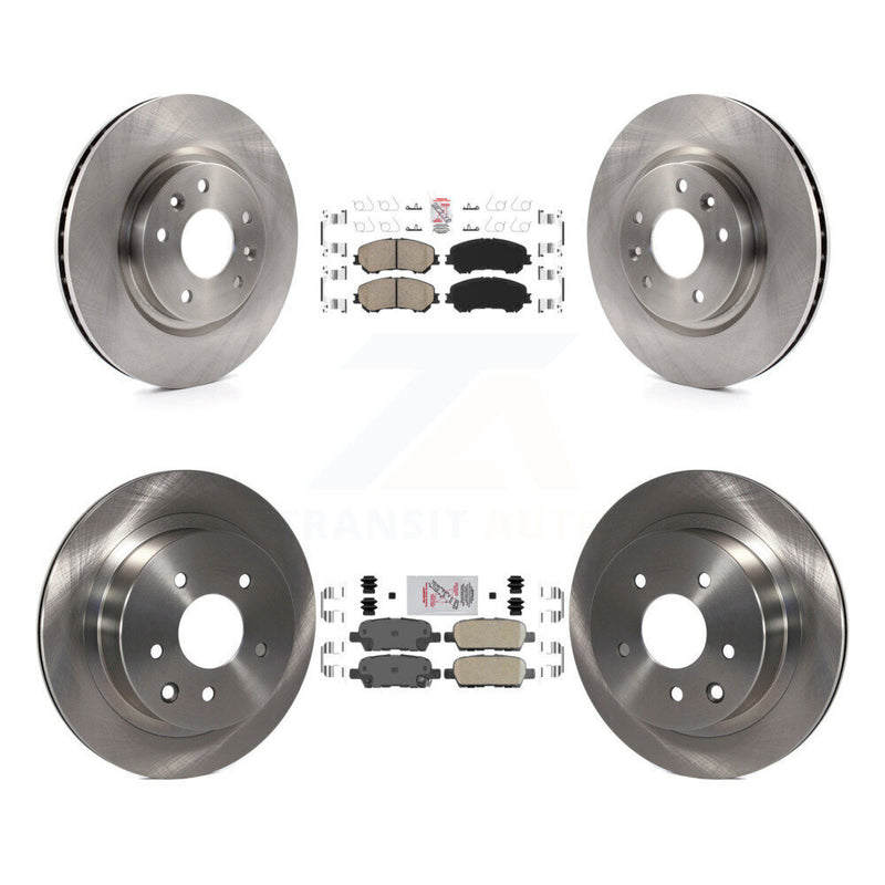 Transit Auto K8A-106414 Disc Brake Kit for 2014-2023 Nissan Rogue, Nissan Rogue Sport, Nissan Qashqai - Front and Rear product image