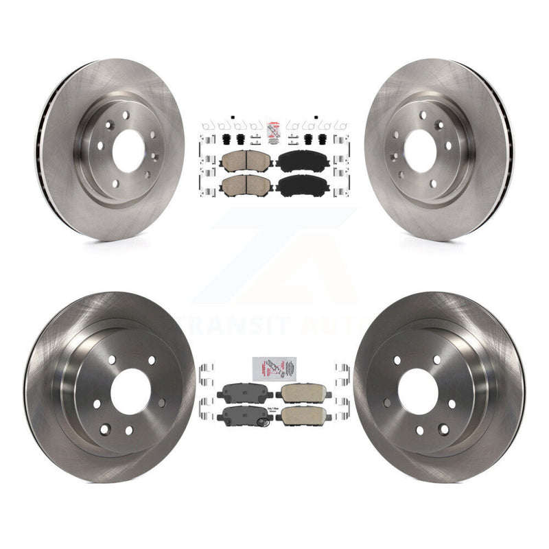 Transit Auto K8A-106415 Disc Brake Kit for 2014-2023 Nissan Rogue, Nissan Rogue Sport, Nissan Qashqai - Front and Rear product image