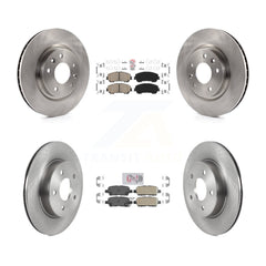 Transit Auto K8A-106419 Disc Brake Kit for 2017-2019 Nissan Rogue Sport, Nissan Qashqai - Front and Rear product image