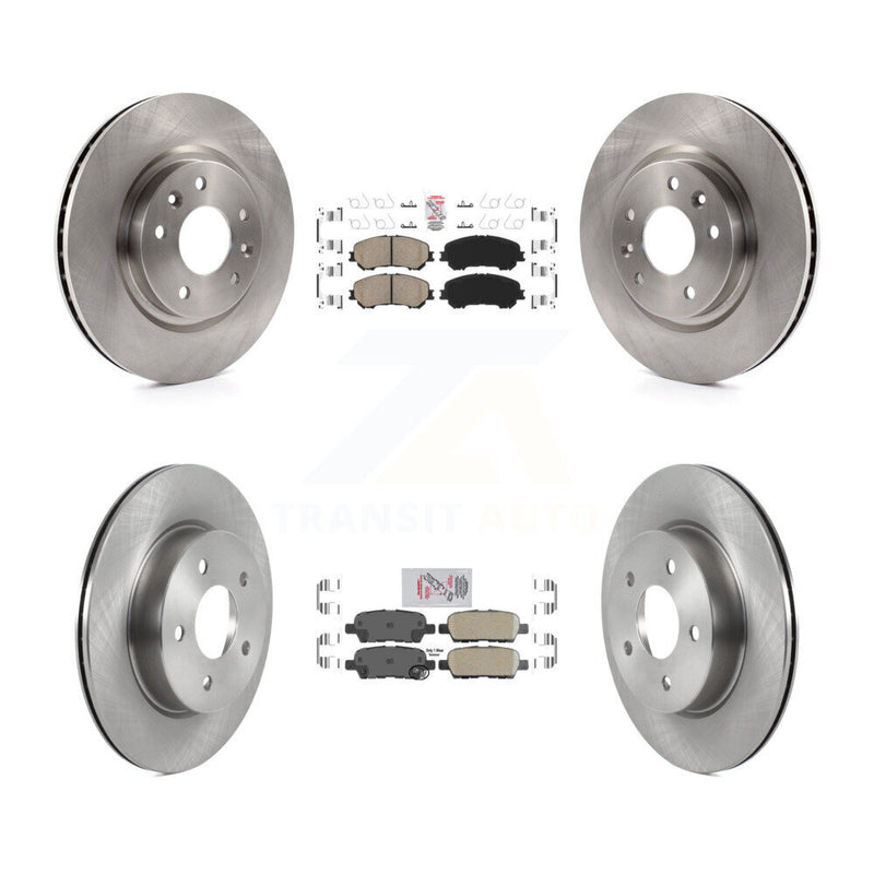 Transit Auto K8A-106419 Disc Brake Kit for 2017-2019 Nissan Rogue Sport, Nissan Qashqai - Front and Rear product image