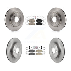 Transit Auto K8A-106420 Disc Brake Kit for 2017-2019 Nissan Rogue Sport, Nissan Qashqai - Front and Rear product image