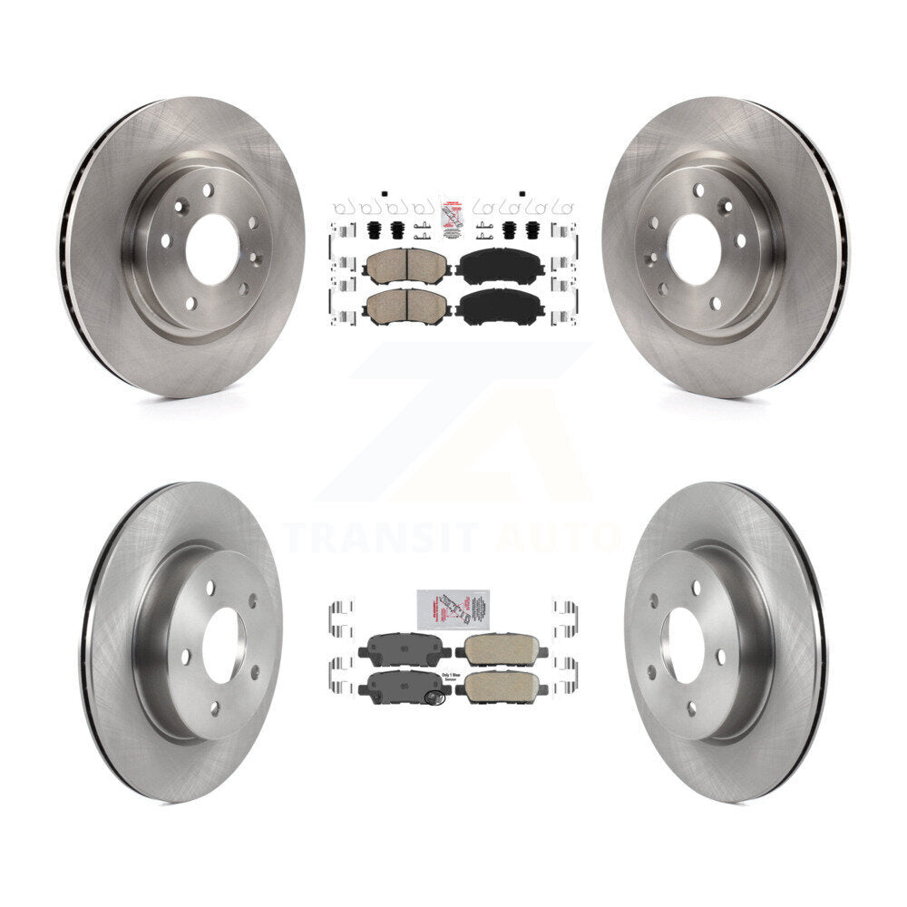 Transit Auto K8A-106421 Disc Brake Kit for 2017-2019 Nissan Rogue Sport, Nissan Qashqai - Front and Rear product image