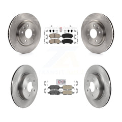 Transit Auto K8A-106421 Disc Brake Kit for 2017-2019 Nissan Rogue Sport, Nissan Qashqai - Front and Rear product image