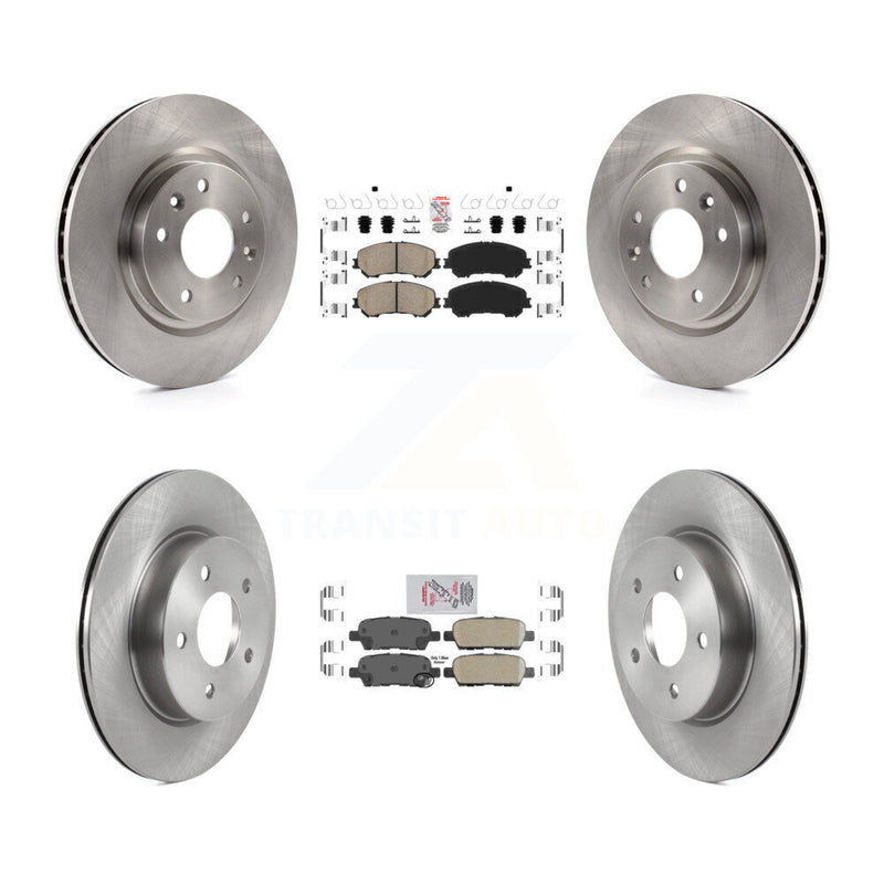 Transit Auto K8A-106421 Disc Brake Kit for 2017-2019 Nissan Rogue Sport, Nissan Qashqai - Front and Rear product image