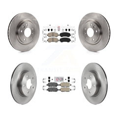 Transit Auto K8A-106422 Disc Brake Kit for 2017-2019 Nissan Rogue Sport, Nissan Qashqai - Front and Rear product image