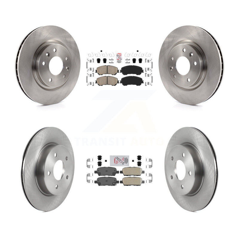 Transit Auto K8A-106422 Disc Brake Kit for 2017-2019 Nissan Rogue Sport, Nissan Qashqai - Front and Rear product image