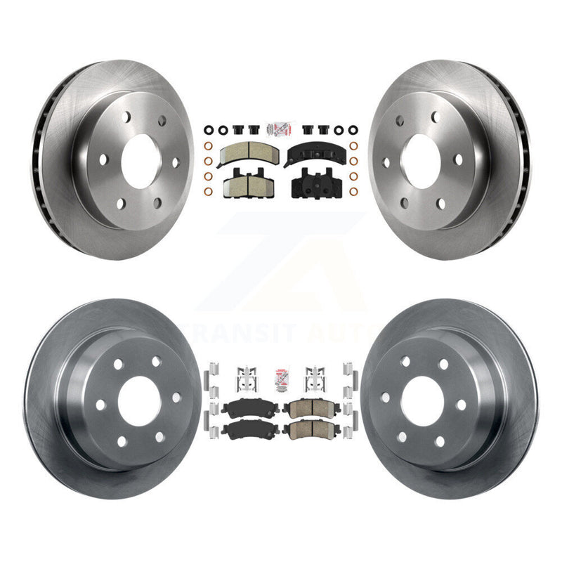 Transit Auto K8A-106424 Disc Brake Kit for 2000 GMC Yukon - Front and Rear product image