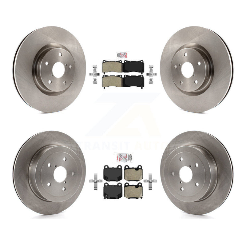 Transit Auto K8A-106433 Disc Brake Kit for 2005-2007 Subaru Impreza - Front and Rear product image