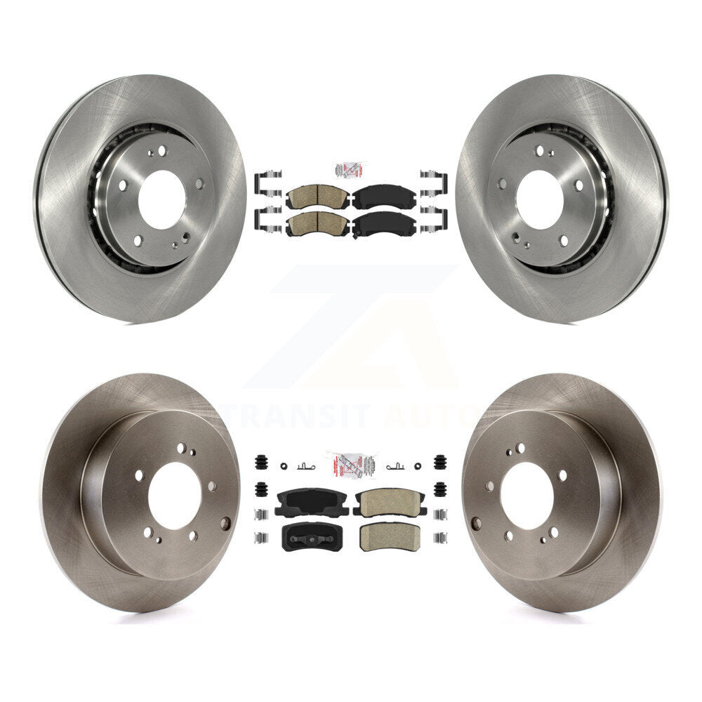 Transit Auto K8A-106440 Disc Brake Kit for 2009-2015 Mitsubishi Lancer - Front and Rear product image