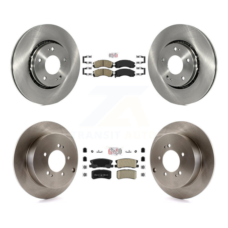 Transit Auto K8A-106440 Disc Brake Kit for 2009-2015 Mitsubishi Lancer - Front and Rear product image