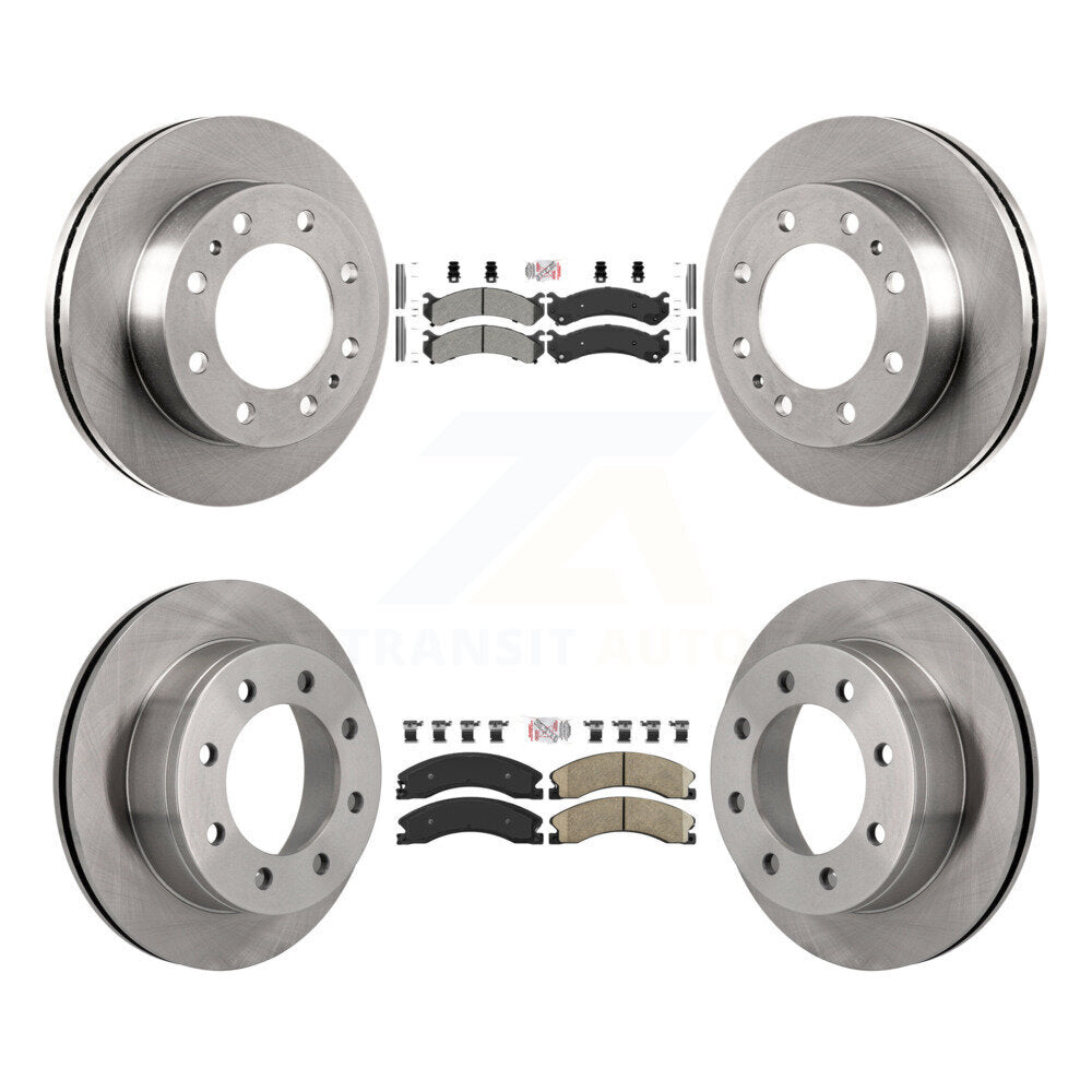 Transit Auto K8A-106442 Disc Brake Kit for 2010-2011 Chevrolet Express 4500 - Front and Rear product image