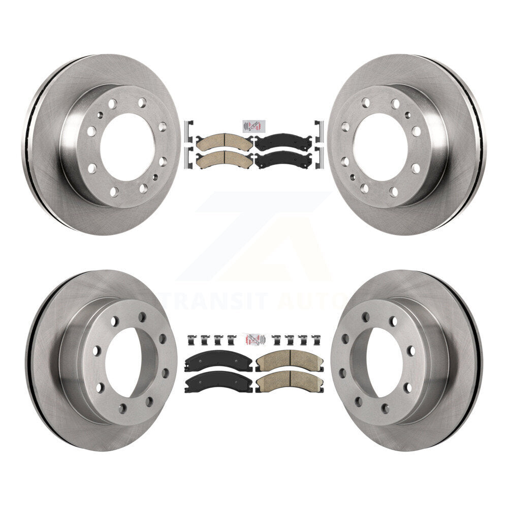 Transit Auto K8A-106445 Disc Brake Kit for 2010-2011 Chevrolet Express 4500 - Front and Rear product image