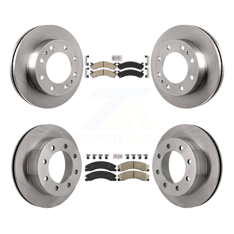 Transit Auto K8A-106445 Disc Brake Kit for 2010-2011 Chevrolet Express 4500 - Front and Rear product image