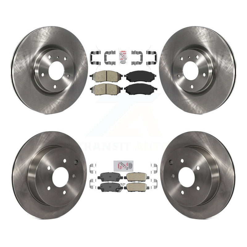 Transit Auto K8A-106464 Disc Brake Kit for 2011-2017 INFINITI QX70, Nissan Murano - Front and Rear product image