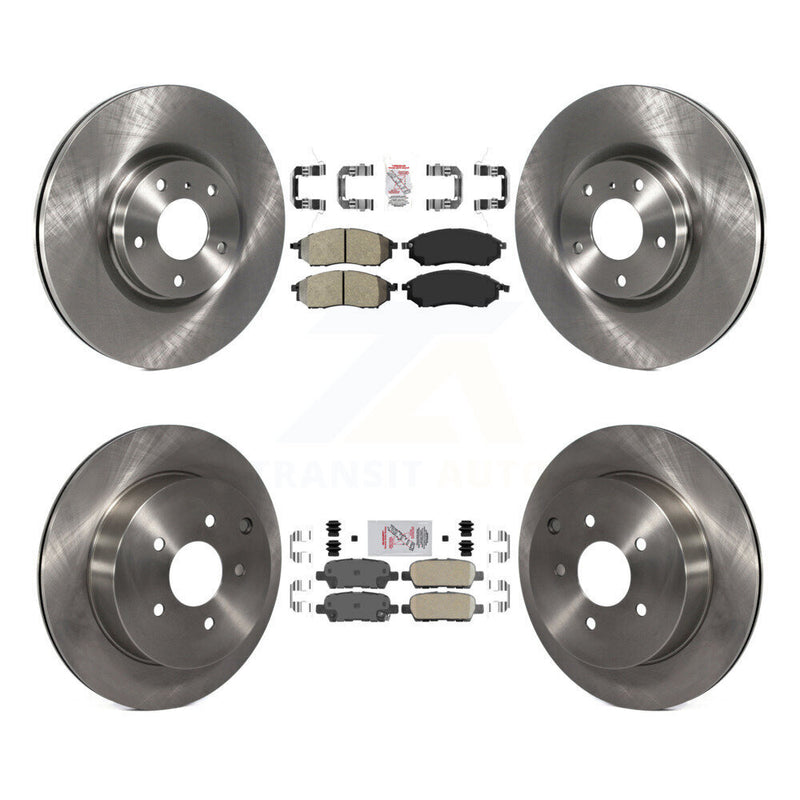 Transit Auto K8A-106465 Disc Brake Kit for 2011-2017 INFINITI QX70, Nissan Murano - Front and Rear product image