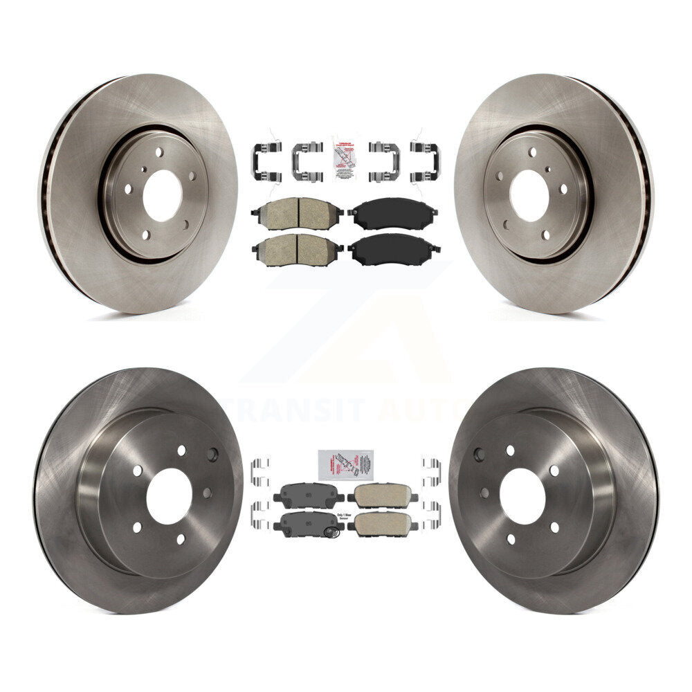 Transit Auto K8A-106466 Disc Brake Kit for 2006-2013 INFINITI FX37, INFINITI FX35, INFINITI FX45 - Front and Rear product image