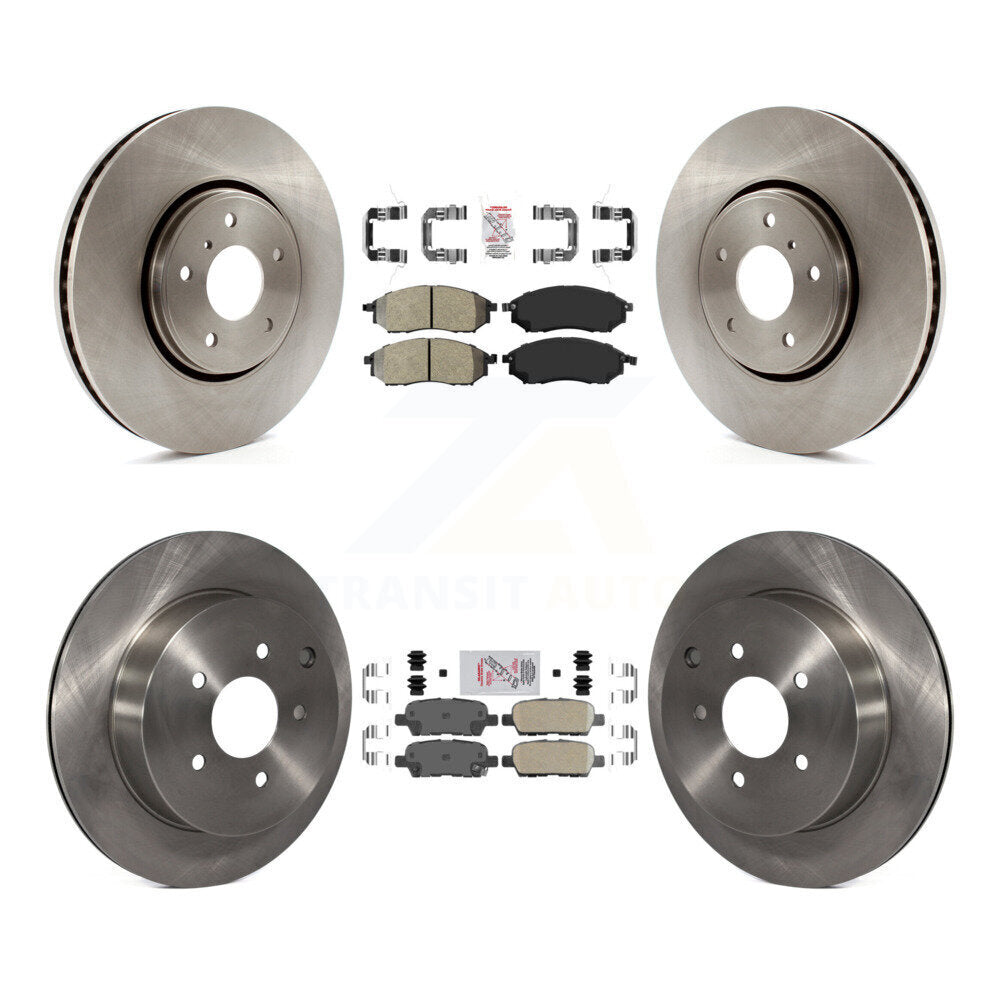 Transit Auto K8A-106467 Disc Brake Kit for 2006-2013 INFINITI FX37, INFINITI FX35, INFINITI FX45 - Front and Rear product image
