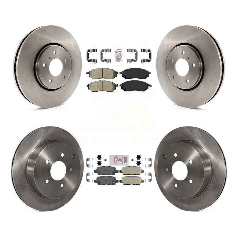 Transit Auto K8A-106467 Disc Brake Kit for 2006-2013 INFINITI FX37, INFINITI FX35, INFINITI FX45 - Front and Rear product image