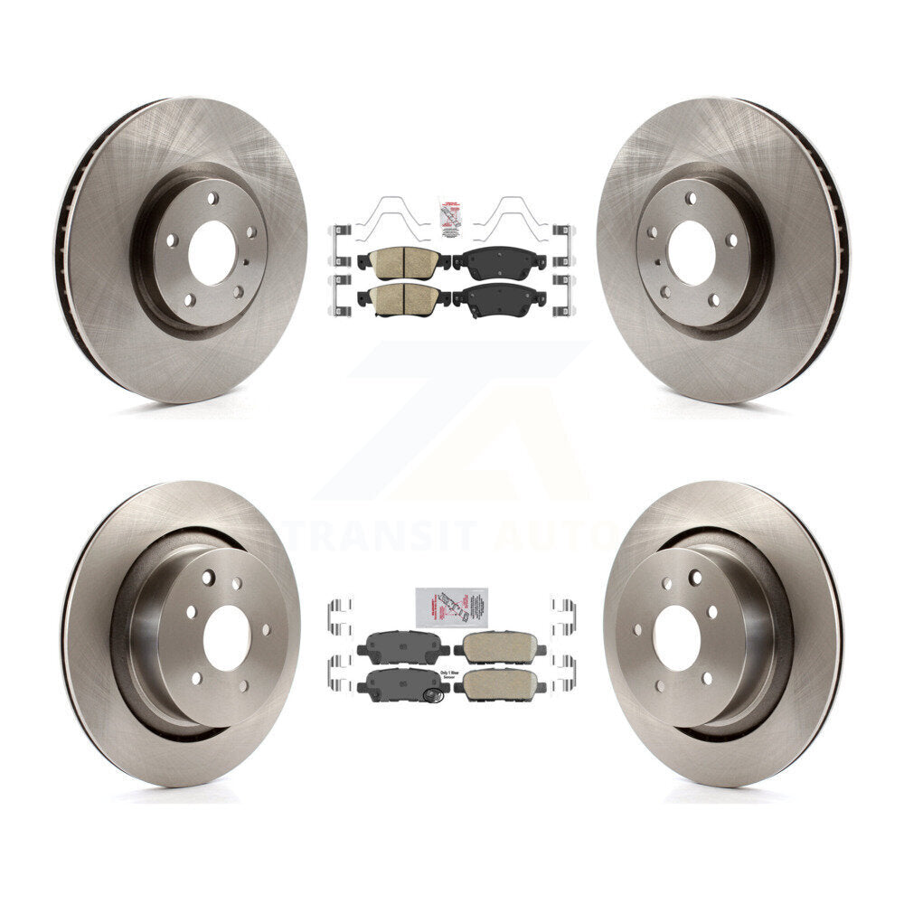 Transit Auto K8A-106468 Disc Brake Kit for 2007-2015 INFINITI Q60, INFINITI G35 - Front and Rear product image