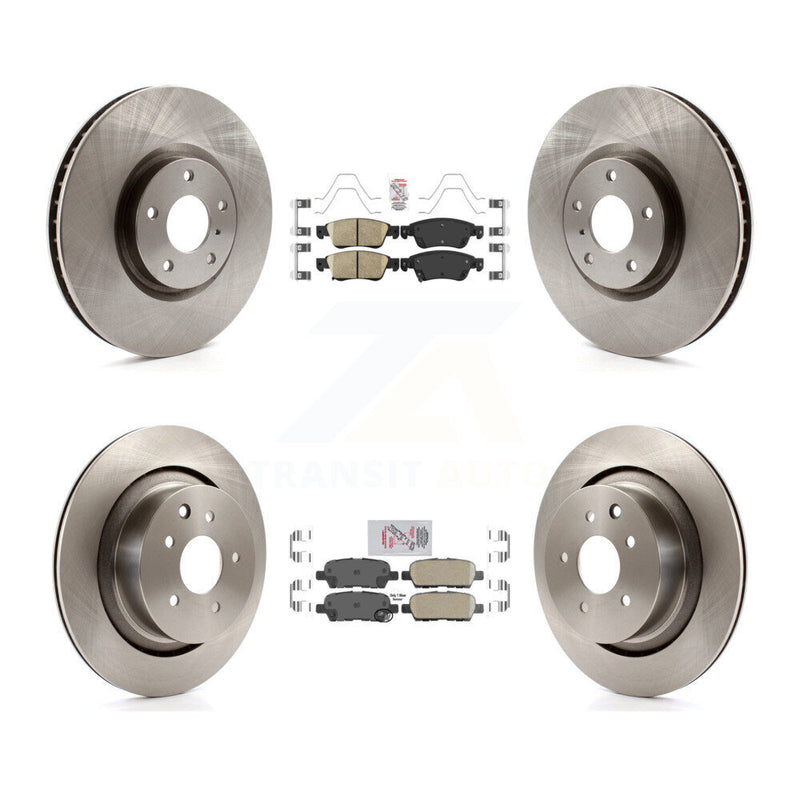 Transit Auto K8A-106468 Disc Brake Kit for 2007-2015 INFINITI Q60, INFINITI G35 - Front and Rear product image