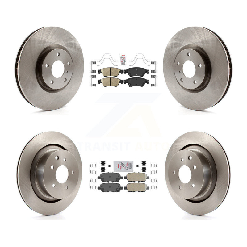 Transit Auto K8A-106469 Disc Brake Kit for 2007-2015 INFINITI Q60, INFINITI G35 - Front and Rear product image