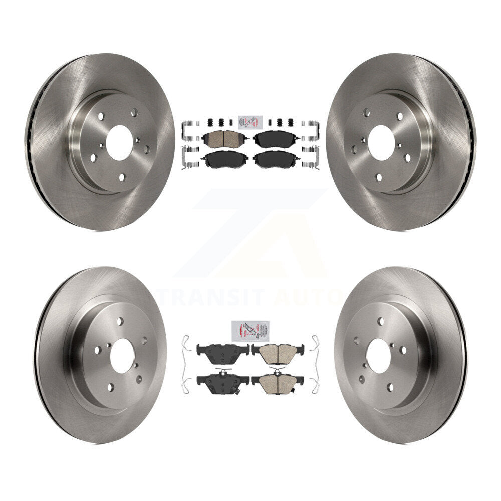 Transit Auto K8A-106475 Disc Brake Kit for 2015 Subaru Legacy - Front and Rear product image