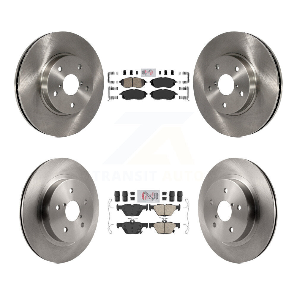 Transit Auto K8A-106476 Disc Brake Kit for 2015 Subaru Legacy - Front and Rear product image