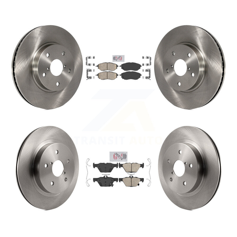 Transit Auto K8A-106477 Disc Brake Kit for 2015 Subaru Legacy - Front and Rear product image