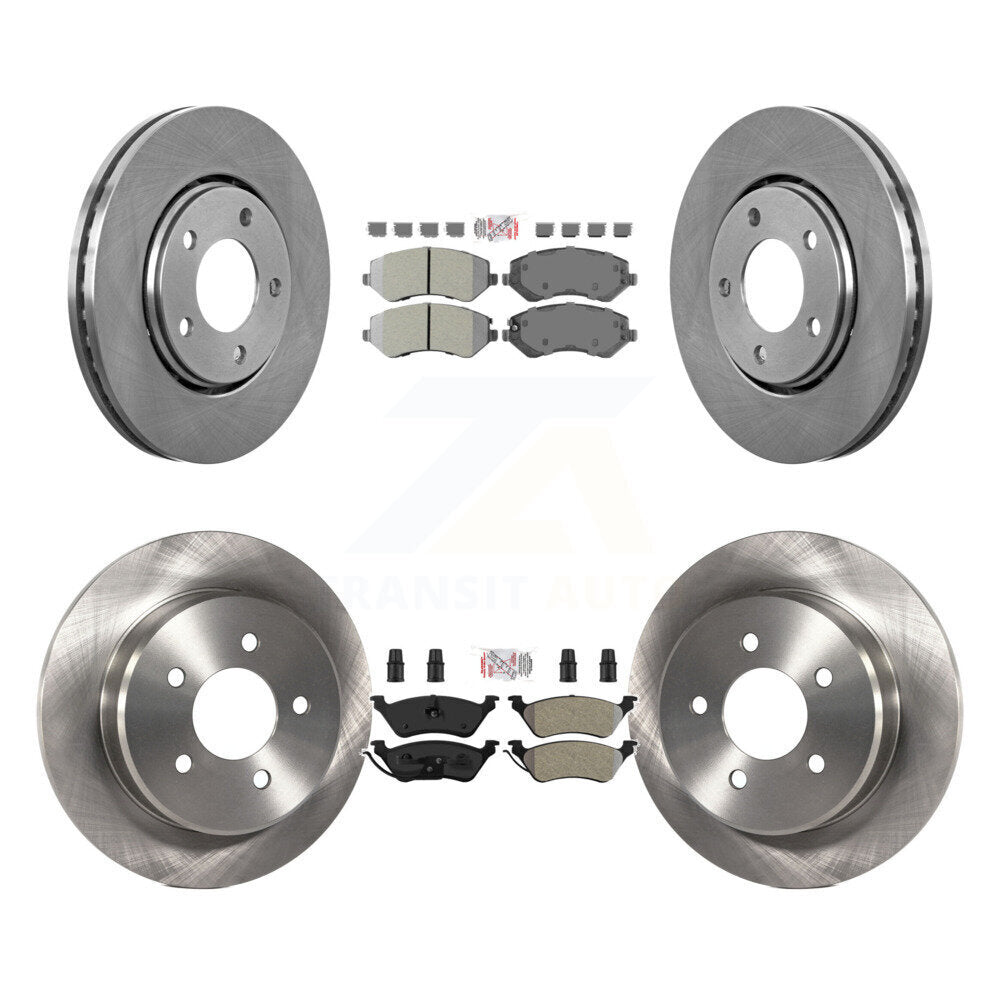Transit Auto K8A-106479 Disc Brake Kit for 2001-2007 Dodge Caravan, Chrysler Town & Country, Chrysler Voyager & more - Front and Rear product image