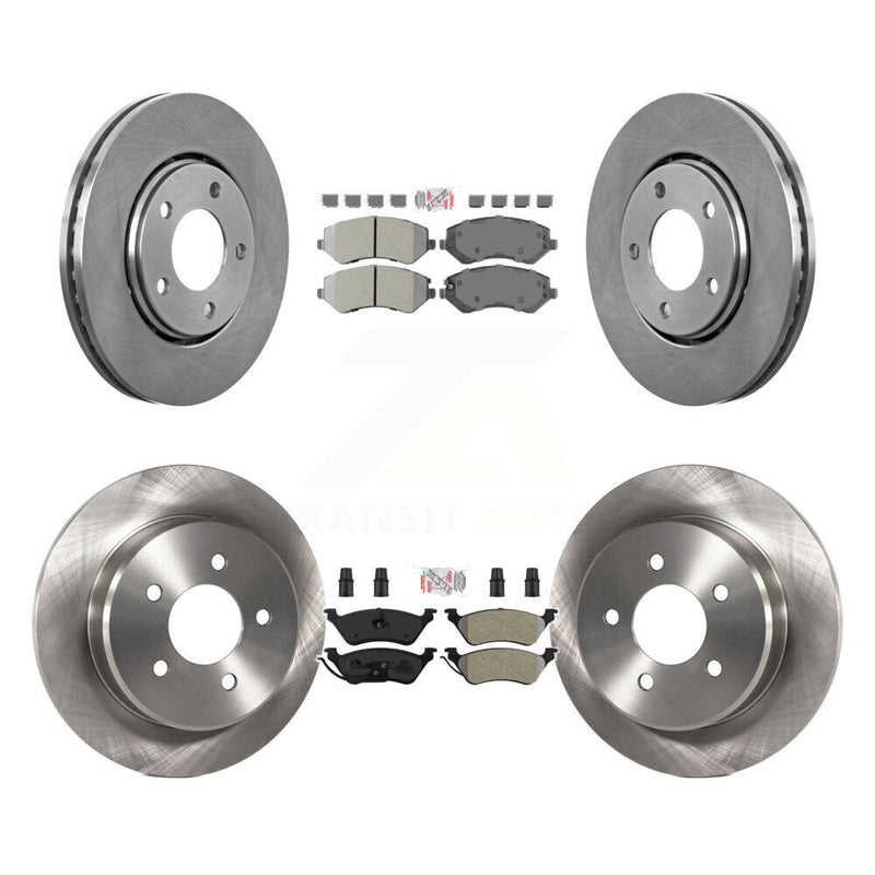 Transit Auto K8A-106479 Disc Brake Kit for 2001-2007 Dodge Caravan, Chrysler Town & Country, Chrysler Voyager & more - Front and Rear product image