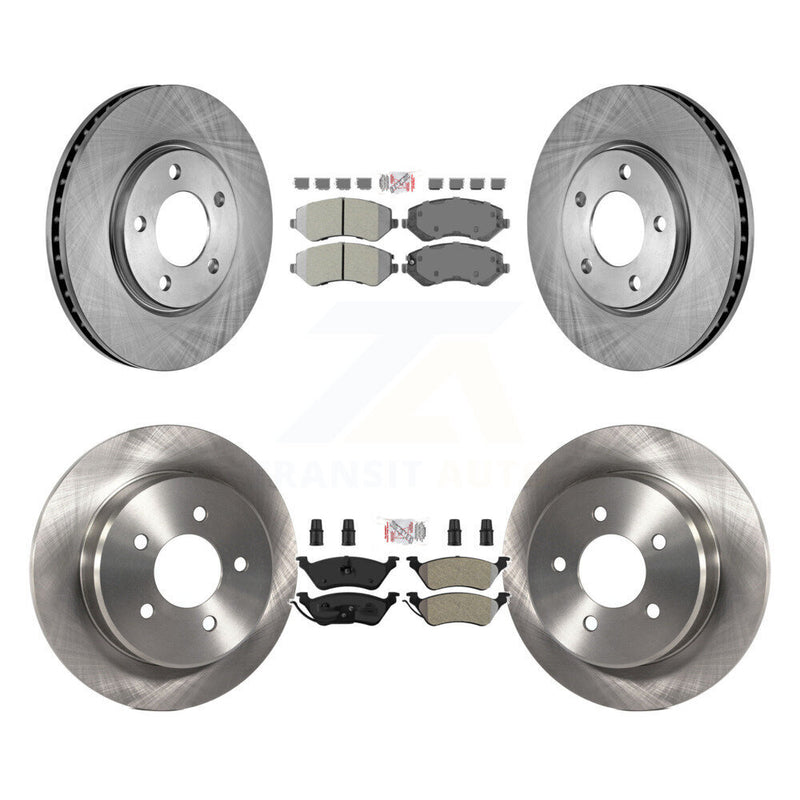 Transit Auto K8A-106481 Disc Brake Kit for 2003-2006 Dodge Grand Caravan, Chrysler Voyager - Front and Rear product image