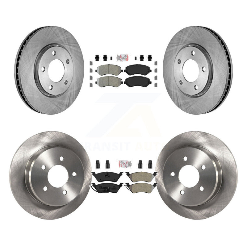 Transit Auto K8A-106482 Disc Brake Kit for 2003-2006 Dodge Grand Caravan, Chrysler Voyager - Front and Rear product image