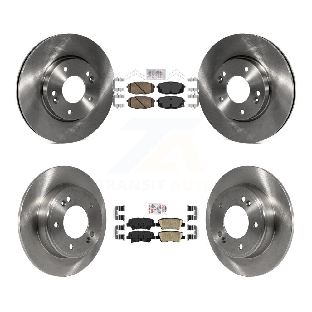 Transit Auto K8A-106490 Disc Brake Kit for 2014-2016 Kia Soul - Front and Rear product image