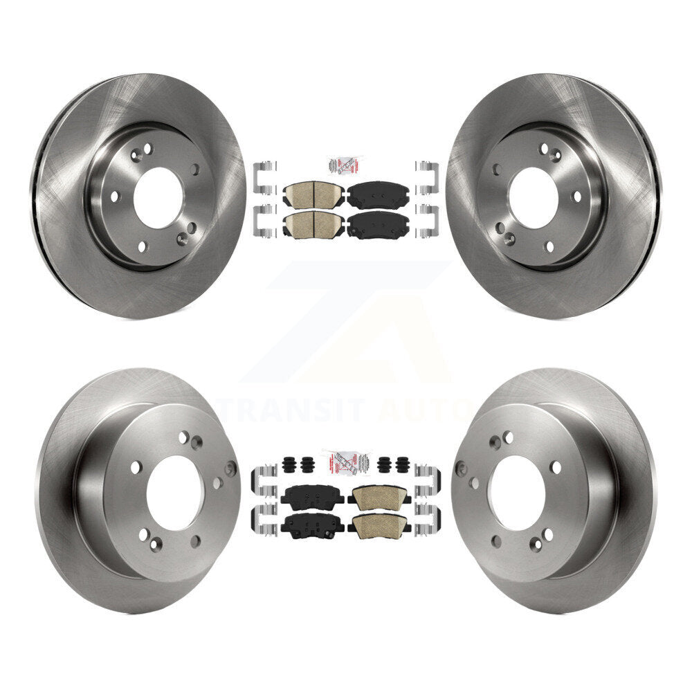 Transit Auto K8A-106504 Disc Brake Kit for 2008-2010 Hyundai Sonata - Front and Rear product image