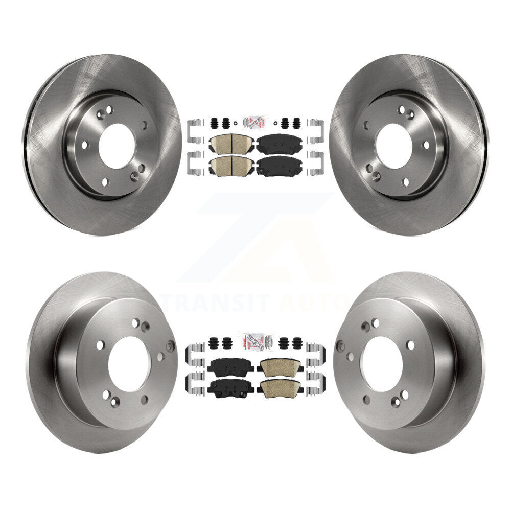 Transit Auto K8A-106506 Disc Brake Kit for 2008-2010 Hyundai Sonata - Front and Rear product image