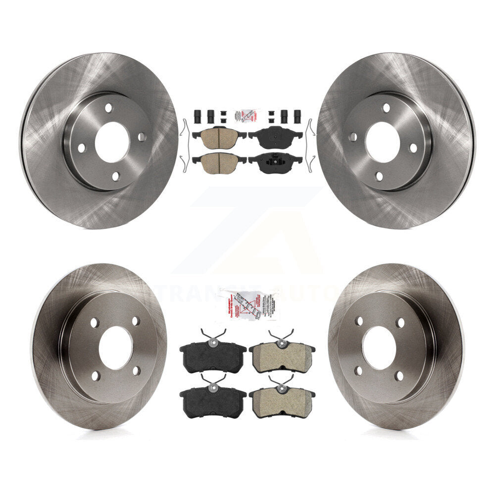 Transit Auto K8A-106507 Disc Brake Kit for 2005-2007 Ford Focus - Front and Rear product image