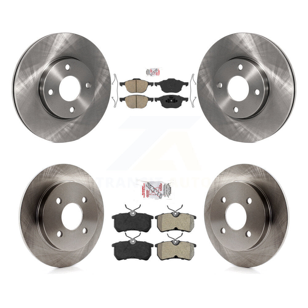 Transit Auto K8A-106508 Disc Brake Kit for 2005-2007 Ford Focus - Front and Rear product image